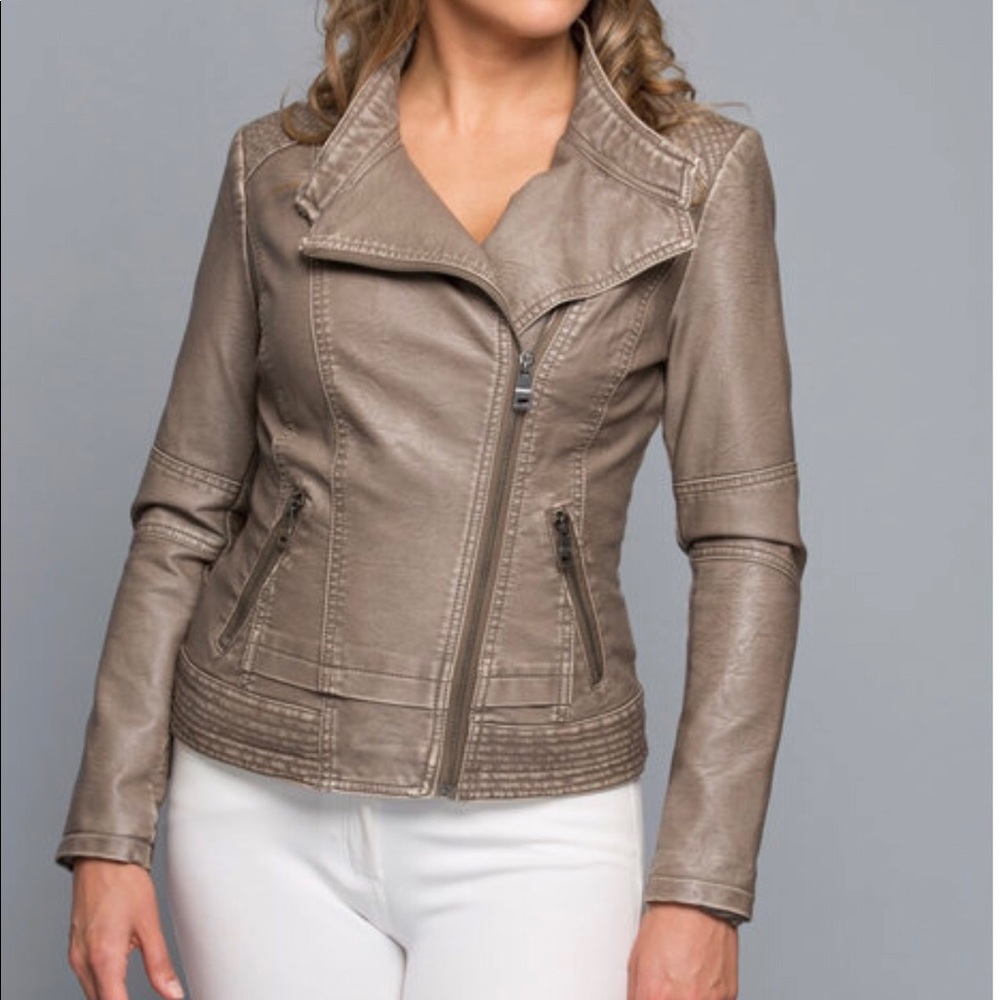 Leather jacket